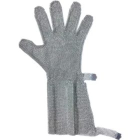 M2257 Ötujjas fémgyűrűs lánckesztyű