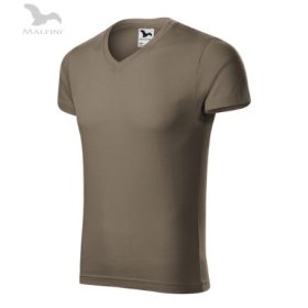 "V" nyakú slim fit póló