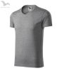 "V" nyakú slim fit póló