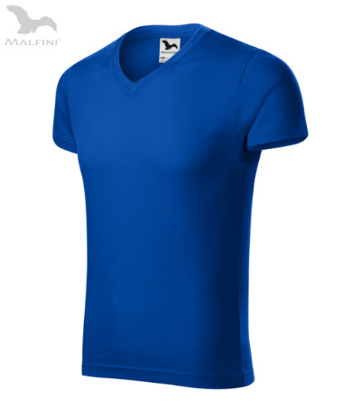 "V" nyakú slim fit póló