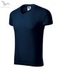 "V" nyakú slim fit póló