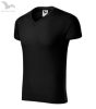"V" nyakú slim fit póló