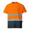 S173 - Kéttónusú Cotton Comfort póló 